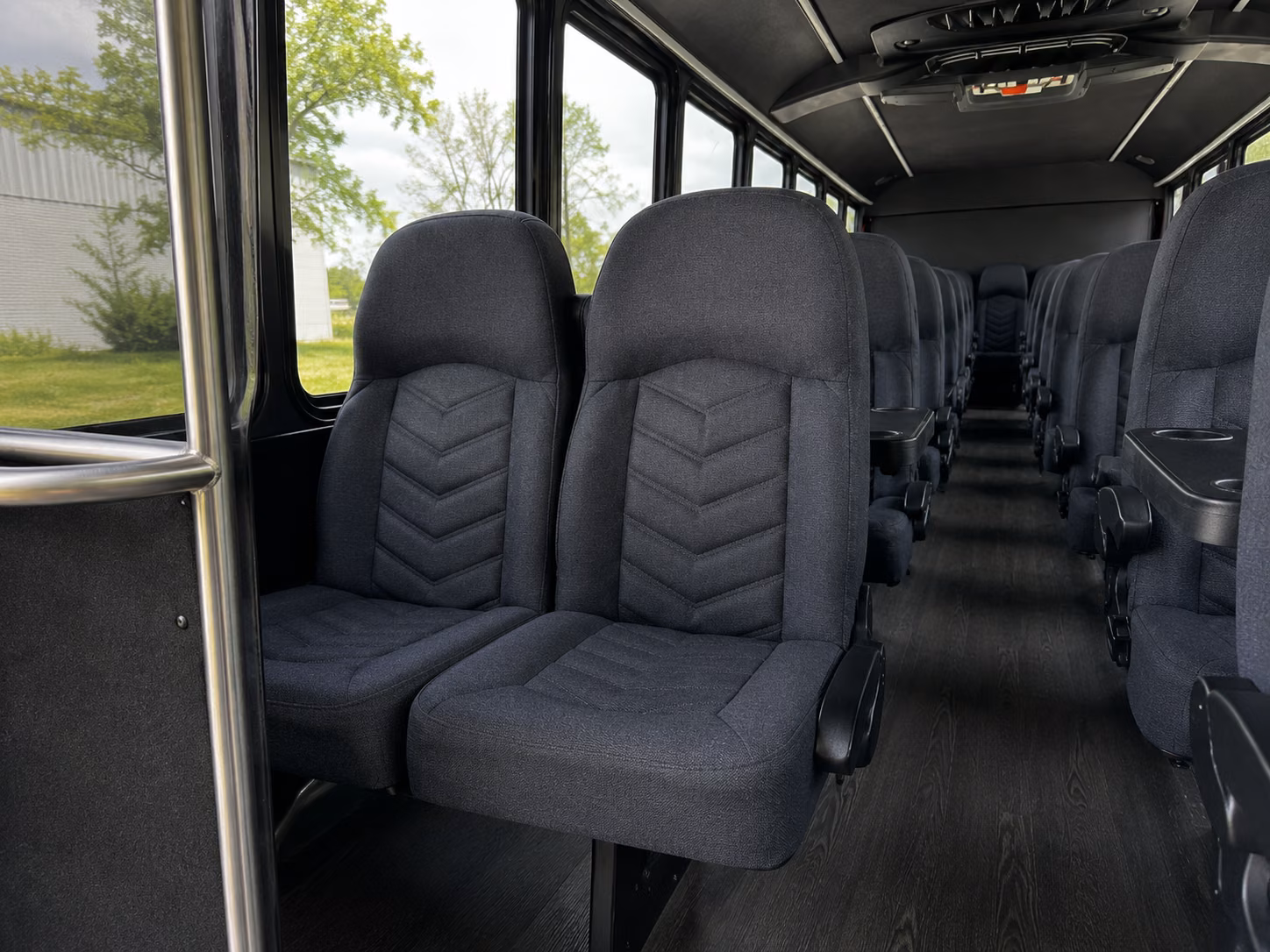 largo 20 passenger minibus inside