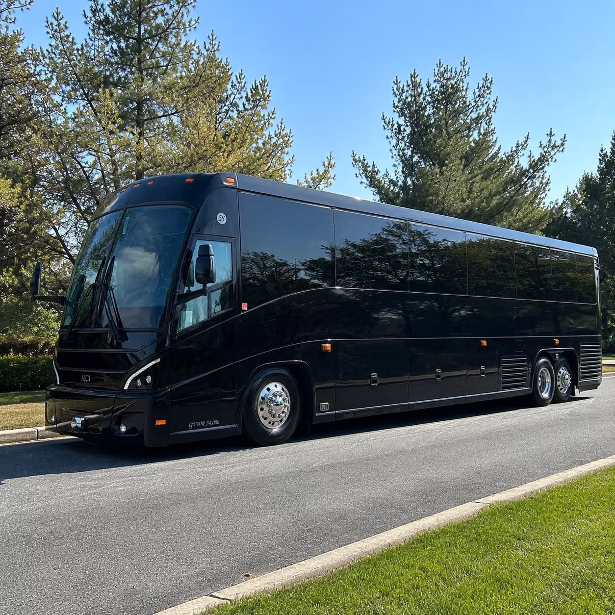 largo concert charter bus rental
