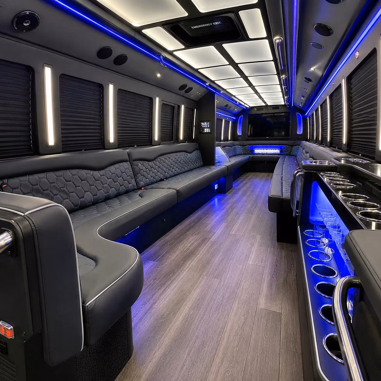 largo party bus interior