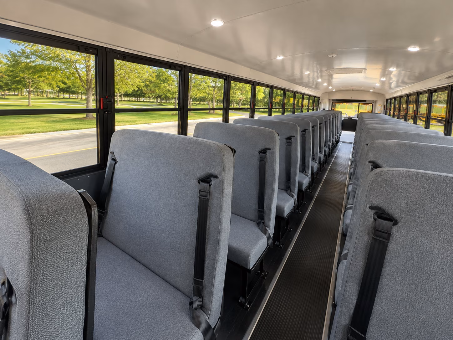 largo school bus inside