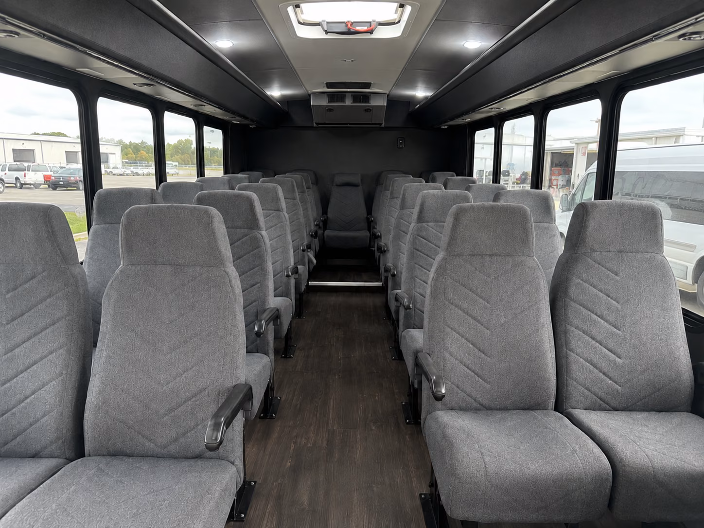 largo sporting event transportation onboard seating