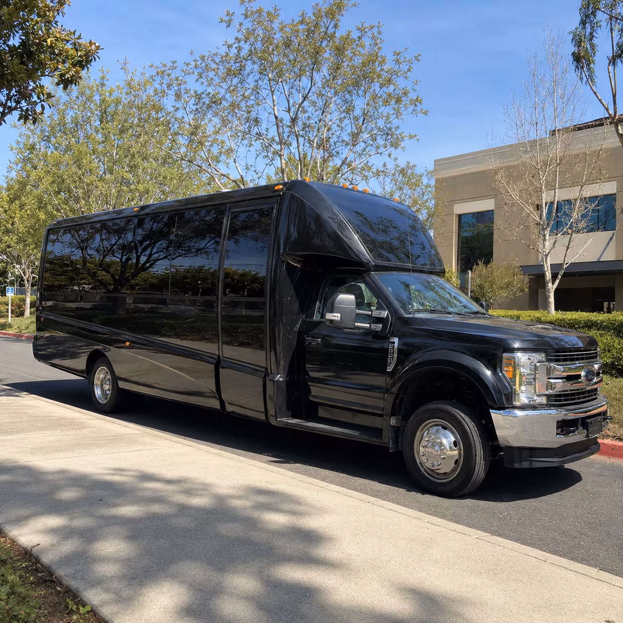largo wedding party bus rental