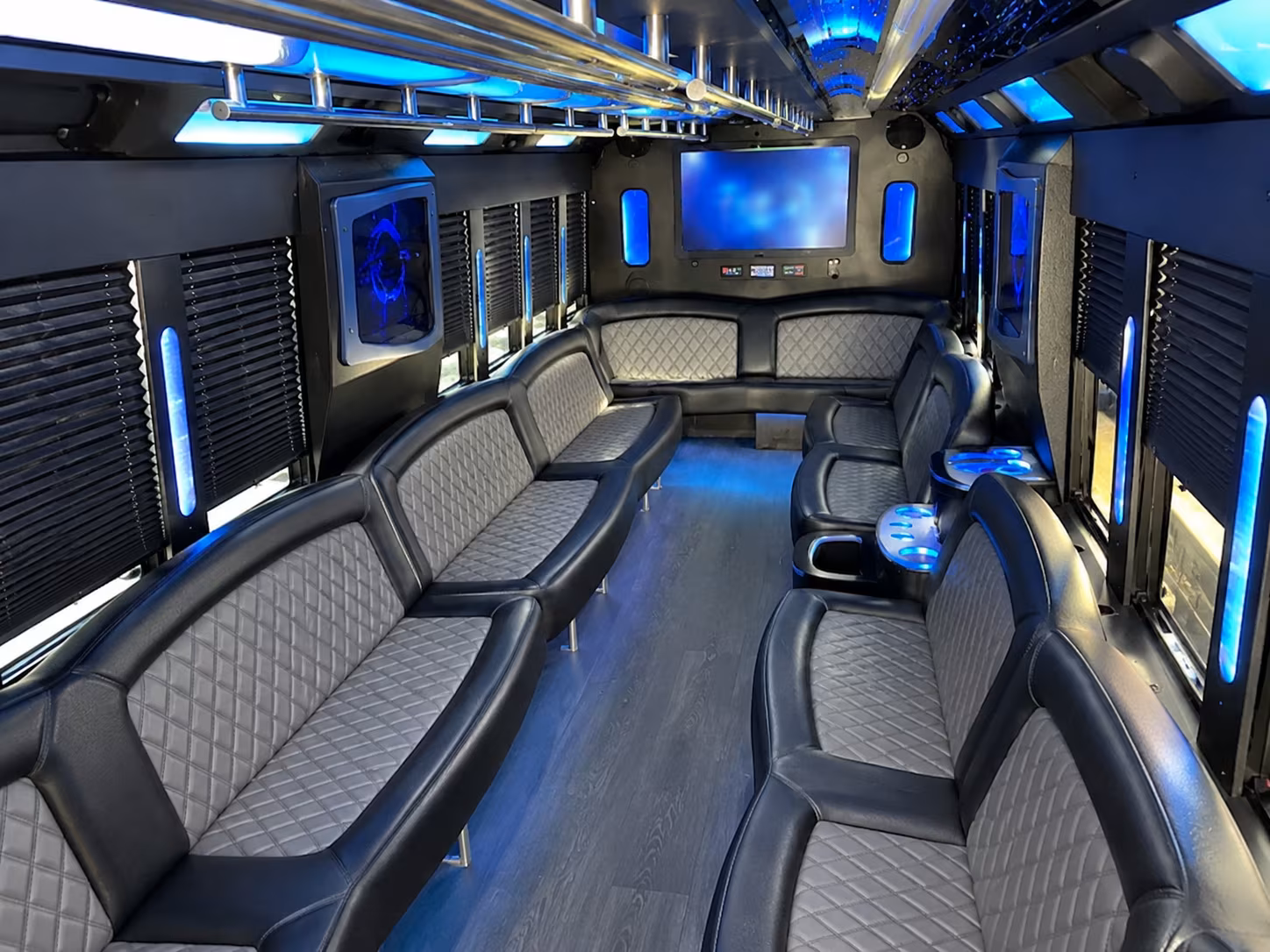 party bus rentals for largo area proms at pinellas county schools
